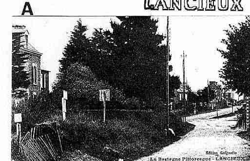 Ville de LANCIEUX Carte postale ancienne